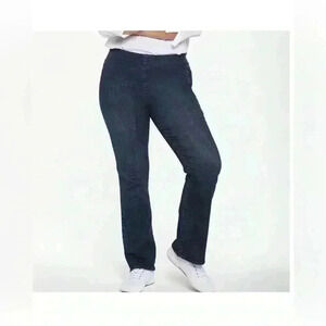 NYDJ Slim Bootcut Pull-On Jeans Langley Wash